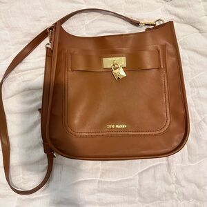 Brown Steve Madden crossbody purse